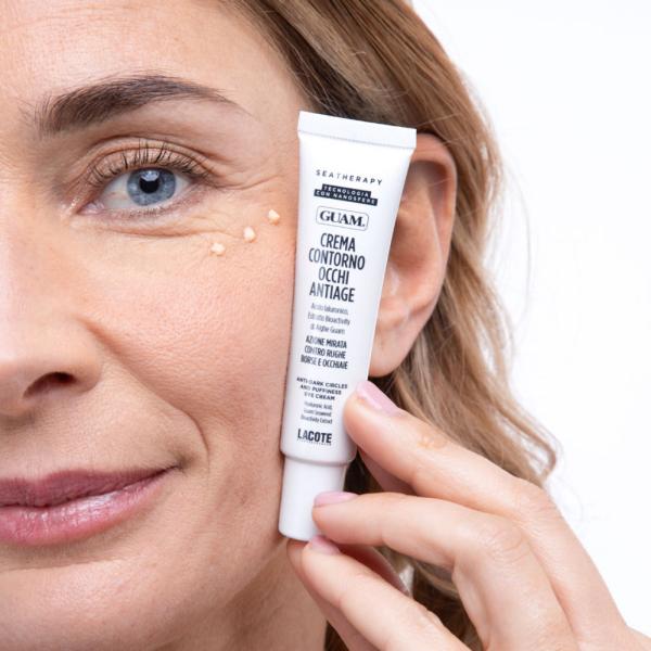 GUAM Seatherapy straffende Anti-Age Augenkonturcreme | Lifting & Feuchtigkeit | 15 ml (1180)